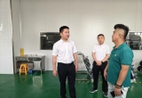 区长在海澄调研食品产业